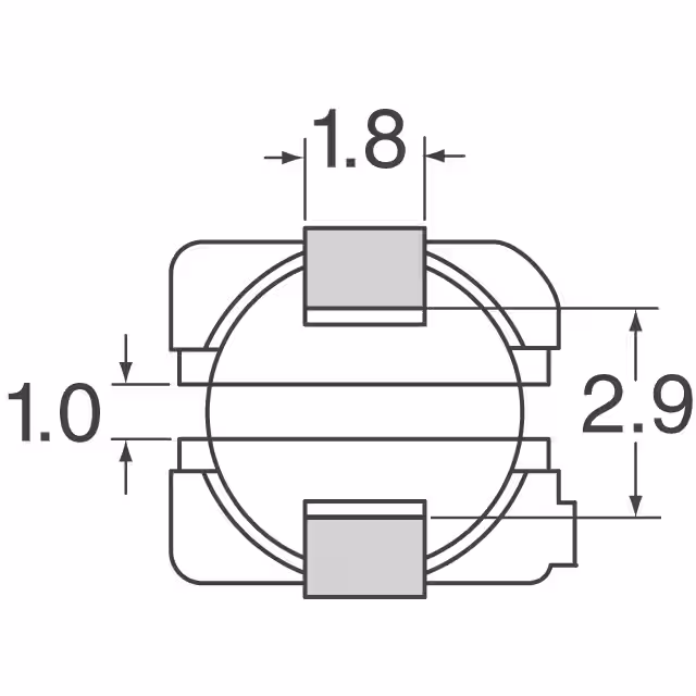 CDH53NP-180KC Sumida America Components Inc.  Festinduktivitäten